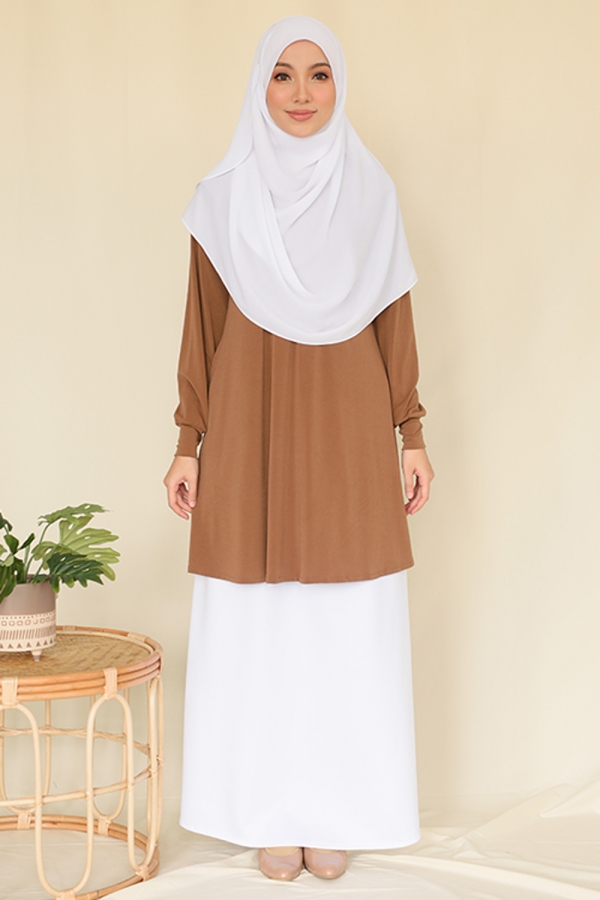 Luna Blouse - Dalgona